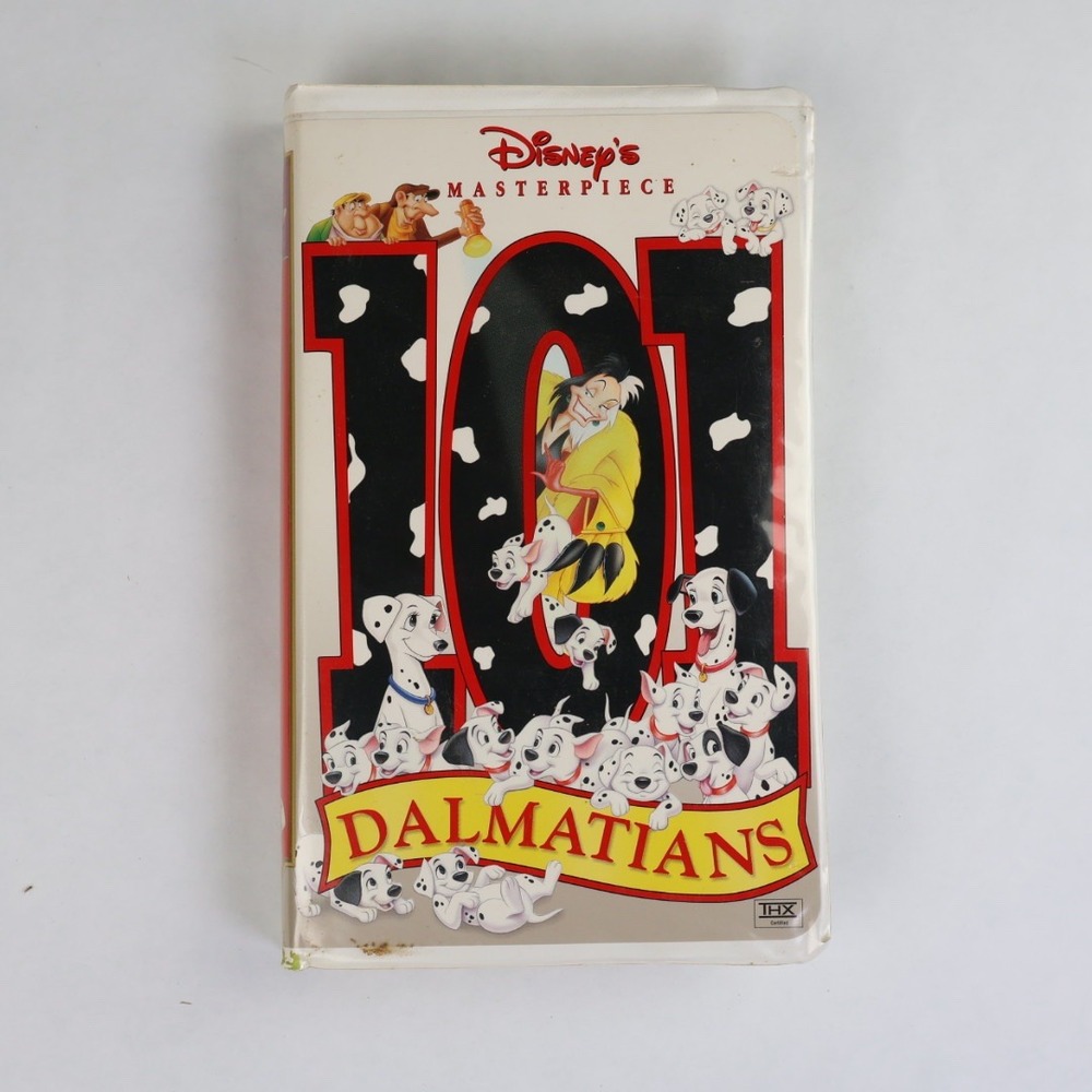 Disney 101 Dalmatians VHS Masterpiece‎ Collection Clamshell Case 1999 NTSC 15797